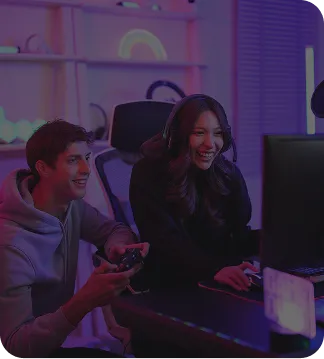 Gaming content creators livestream to engage their community.