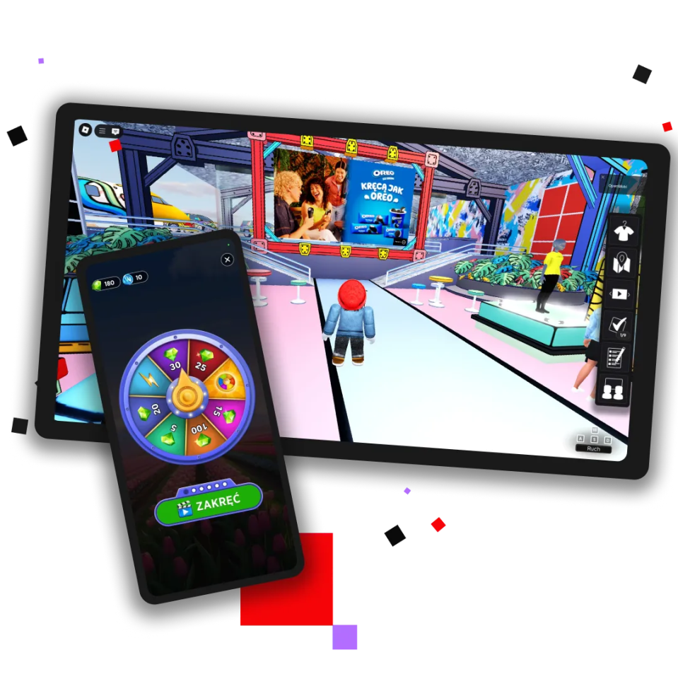 Brand promotions executed in digital gaming spaces through influencer partnerships.