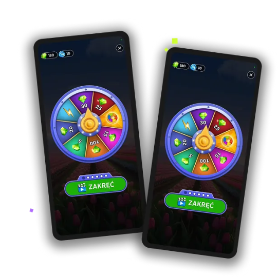 Interactive mobile ads such as rewarded gameplay, automotive visuals, and pop-up overlays.